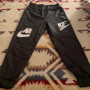 nike athletic drawstring joggers